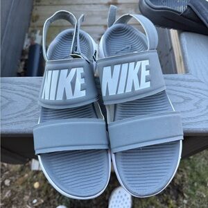 Nike Light Gray Sandals